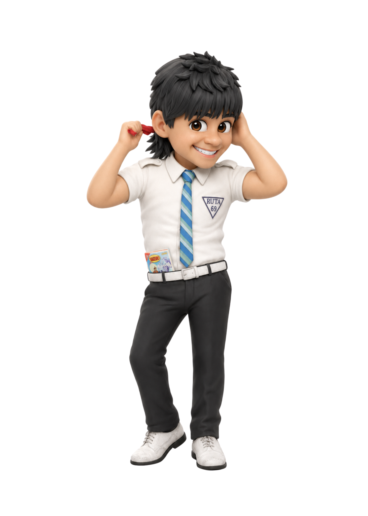 Figura personalizada estilo caricatura